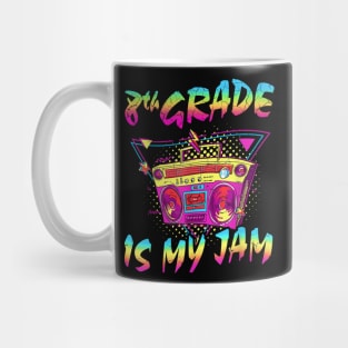 8th Grade Is My Jam First Day Of School Mug